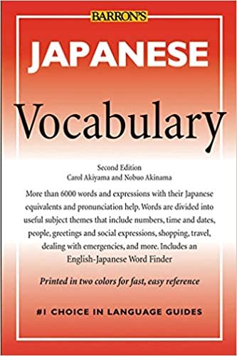indir Japanese Vocabulary