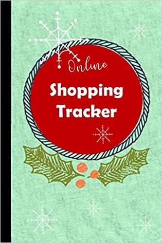 تحميل Online Shopping Tracker: Keep track of your online purchases, Shopping Expense Tracker Personal Log Book Christmas Cover