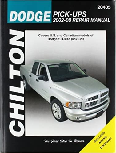 Dodge Pick-Ups (02-08) (Chilton): Covers U.S and Canadian models of Dodge full-size (Chilton's Total Car Care Repair Manuals) indir