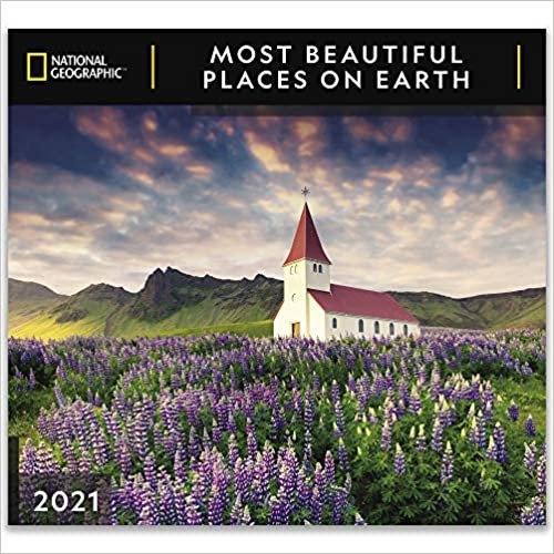 National Geographic Most Beautiful Places on Earth 2021 Wall Calendar indir
