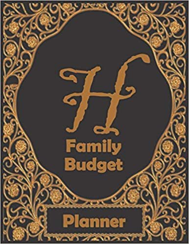 H Family Budget Planner: 1 year financial planner, prompts for recording daily, weekly, monthly expenses. Track money spent and where it went. Families that have last name starting with H. indir