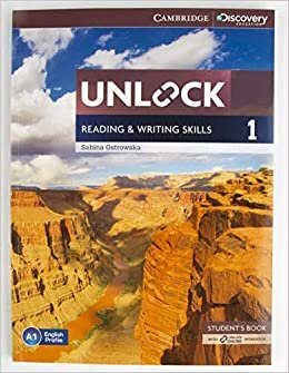 Sabina Ostrowska Unlock 1 Reading and Writing Skills - Students Book with Online Workbook تكوين تحميل مجانا Sabina Ostrowska تكوين
