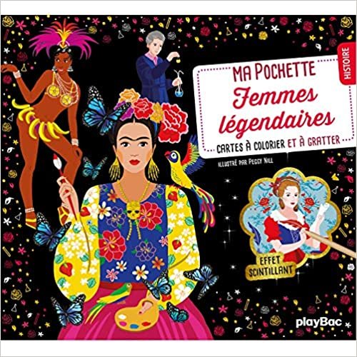 Ma pochette Femmes légendaires - Cartes à gratter et à colorier indir