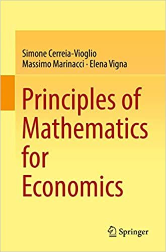 Principles of Mathematics for Economics ダウンロード