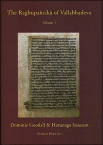 تحميل The Raghupancika of Vallabhadeva: Being the Earliest Commentary on the Raghuvamsa of Kalidasa. Volume I