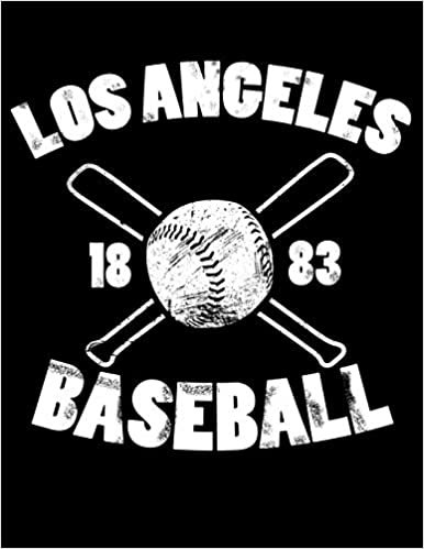 indir Los Angeles Baseball: Vintage and Distressed Los Angeles Baseball Notebook for Baseball Lovers