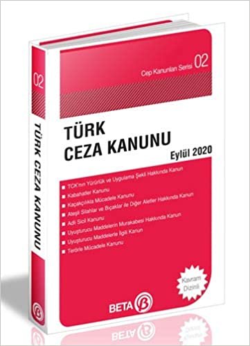 Türk Ceza Kanunu Cep Serisi Eylül 2020 indir