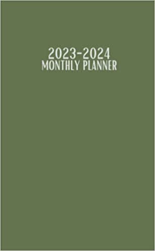 ダウンロード  2023-2024 Monthly Planner: 2 Year Pocket Calendar 2023-2024 Monthly Planner Minimalist cover. 本