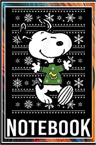 Notebook: Peanuts Snoopy Happy Holiday notebook 100 pages 6x9 inch by Sane Jime indir