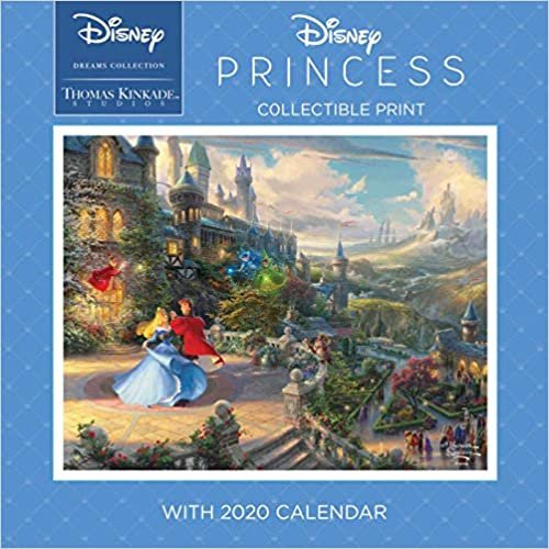 Thomas Kinkade Studios: Disney Dreams Collection 2020 Collectible Print with Wal: Disney Princess