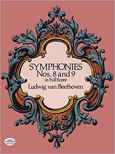 Beethoven: Symphonies Nos. 8 and 9 in Full Score