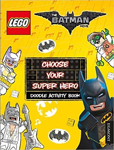 تحميل LEGO THE BATMAN MOVIE CHOOSE YOUR SUPER HERO DOODLE ACTIVITY BOOK
