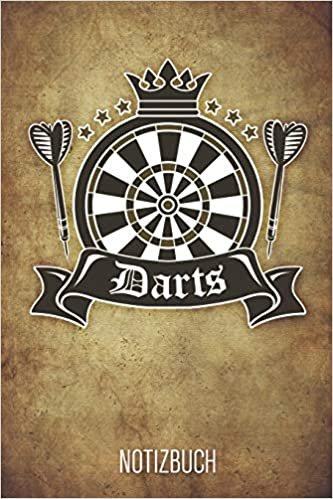 تحميل Darts Notizbuch: Hellbraunes Punktraster Dart Notizheft für Dartspieler ca DIN A5 weiß punktiert 110 Seiten