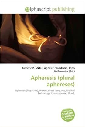 Apheresis (plural aphereses) indir