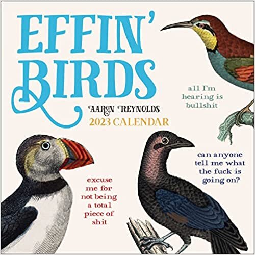 ダウンロード  Effin' Birds 2023 Wall Calendar 本