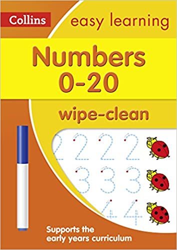 Collins Easy Learning Numbers 0-20 Age 3-5 Wipe Clean Activity Book: Prepare for Preschool with Easy Home Learning تكوين تحميل مجانا Collins Easy Learning تكوين