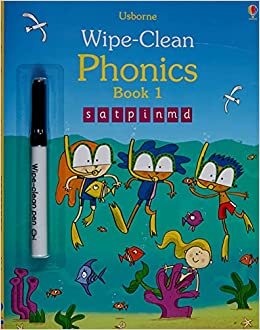 Usborne - Wipe-Clean Phonics Book 1