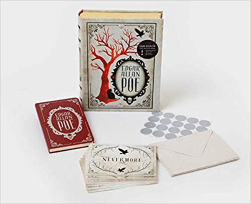 Edgar Allan Poe Deluxe Note Card Set (With Keepsake Book Box) (Literary) indir
