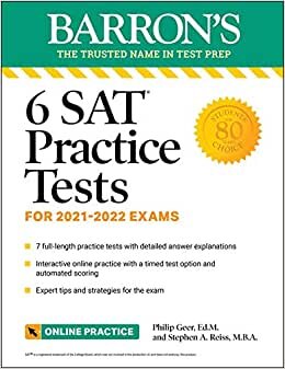 تحميل 7 SAT Practice Tests 2023 + Online Practice