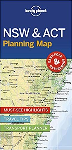 تحميل Lonely Planet New South Wales &amp; ACT Planning Map