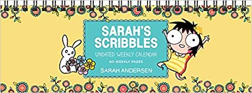 ダウンロード  Sarah's Scribbles Undated Weekly Desk Pad Calendar 本
