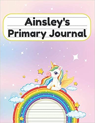 indir Ainsley&#39;s Primary Journal: Grade Level K-2 Draw and Write, Dotted Midline Creative Picture Notebook Early Childhood to Kindergarten