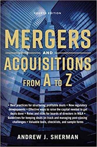 ダウンロード  Mergers and Acquisitions from A to Z 本