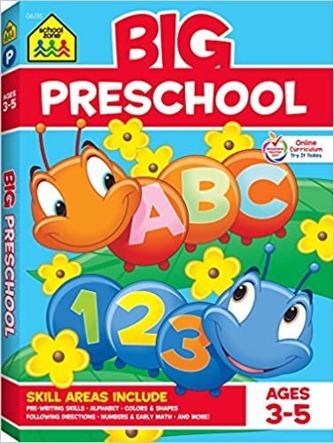 ダウンロード  Big Preschool Workbook: Ages 3-5 (Big Workbook) 本