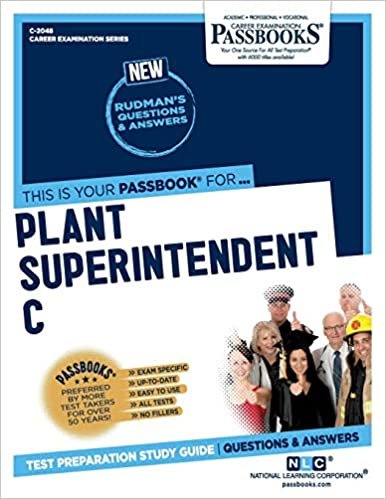 Plant Superintendent C (Career Examination) indir