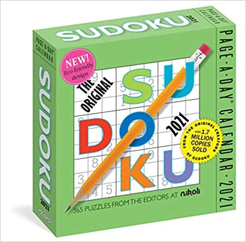 The Original Sudoku 2021 Calendar