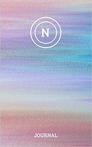 indir Journal: Initial, letter N; 100 sheets/200 pages; 5&quot; x 8&quot;
