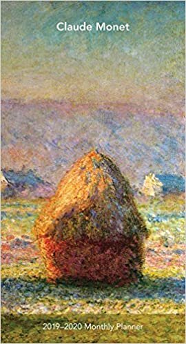 Claude Monet 2019-2020 Monthly Planner
