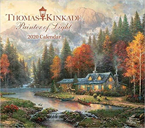 ダウンロード  Thomas Kinkade Painter of Light 2020 Deluxe Wall Calendar 本