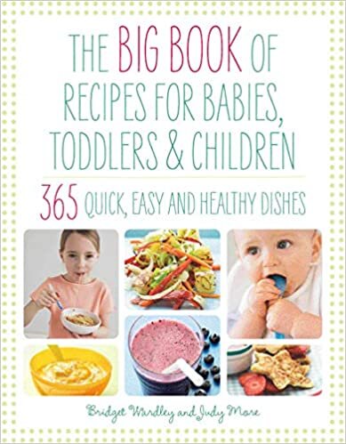 Bridget Wardley Big Book of Recipes for Babies, Toddlers & Children, 365 Quick, Easy and Healthy Dishes: From First Foods to Starting School (The Big Book Series) تكوين تحميل مجانا Bridget Wardley تكوين