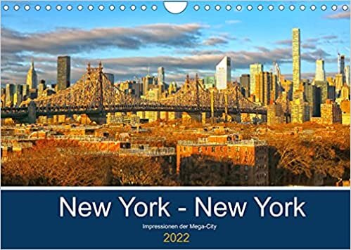 ダウンロード  New York - New York. Impressionen der Mega-City (Wandkalender 2022 DIN A4 quer): Eindrucksvolle Bilder der Mega-City New York (Monatskalender, 14 Seiten ) 本