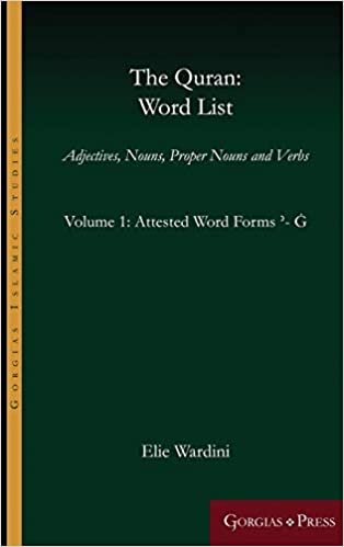 تحميل The Quran: Word List (Volume 1): Adjectives, Nouns, Proper Nouns and Verbs