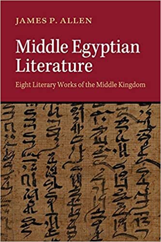 indir Middle Egyptian Literature : Eight Literary Works of the Middle Kingdom