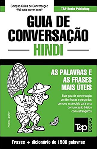 Guia de Conversação Português-Hindi e dicionário conciso 1500 palavras indir