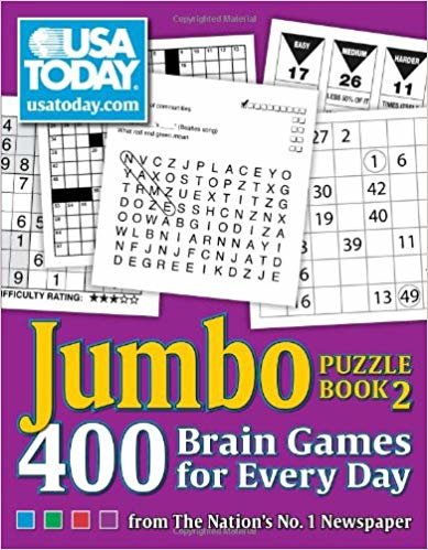 تحميل لغز في الولايات المتحدة الأمريكية من اليوم Jumbo كتاب 2: 400 المخ Games لكل يوم (الولايات المتحدة الأمريكية اليوم ألغاز)