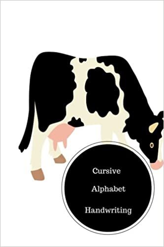 indir Cursive Alphabet Book: Cursive Letters. Handy 6 in by 9 in Notebook Journal . A B C in Uppercase &amp; Lower Case. Dotted, With Arrows And Plain