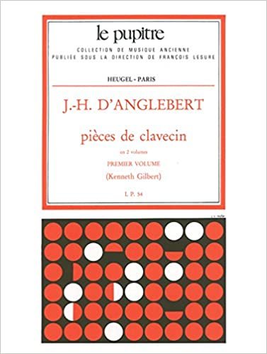 Anglebert d: Pieces de Clavecin (Lp54)/Volume 1 indir