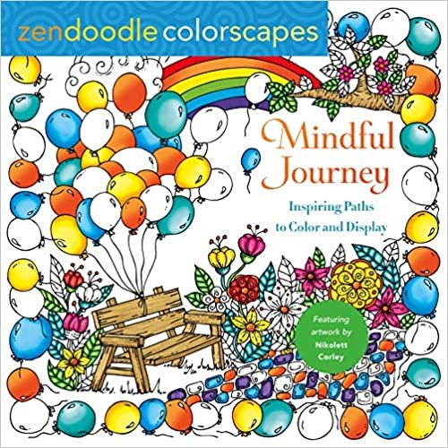 indir Zendoodle Colorscapes: Mindful Journey: Inspiring Paths to Color and Display
