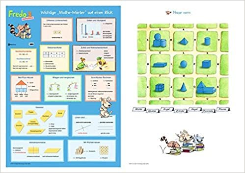 Fredo - Mathematik - Zu Ausgabe A (2015) und Ausgabe B: 3. Schuljahr - Poster: Mathe-Wörter/Spielplan Nase vorn indir