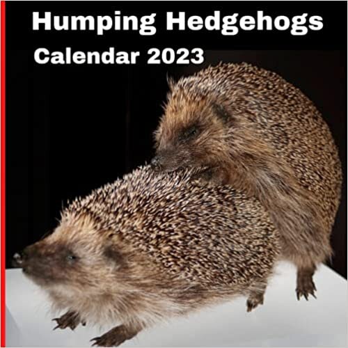 ダウンロード  Humping Hedgehogs Calendar 2023 本