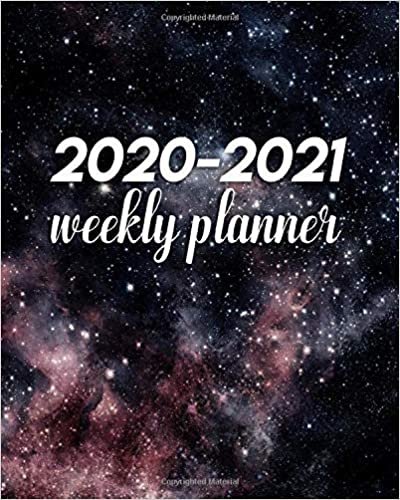 indir 2020-2021 Weekly Planner: Gorgeous Vast Cosmos Two Year Weekly Daily Organizer &amp; Schedule Agenda | Beautiful Galaxy 2 Year Calendar with To-Do’s, U.S. ... Inspirational Quotes, Vision Board &amp; Notes