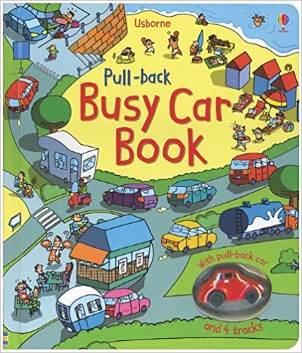 Pull-Back Busy Car Book (Pull-back Books)