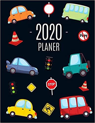Auto Planer 2020: Agenda Planer 2020: Top organisiert durchs Jahr! - Planer Kalender 2020 mit Wochenansicht - Einfacher Überblick über die Terminpläne