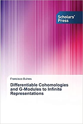 indir Differentiable Cohomologies and G-Modules to Infinite Representations