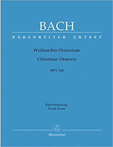 BARENREITER BACH J.S. - ORATORIO BWV 248 - VOCAL SCORE Classical sheets Choral and vocal ensembles