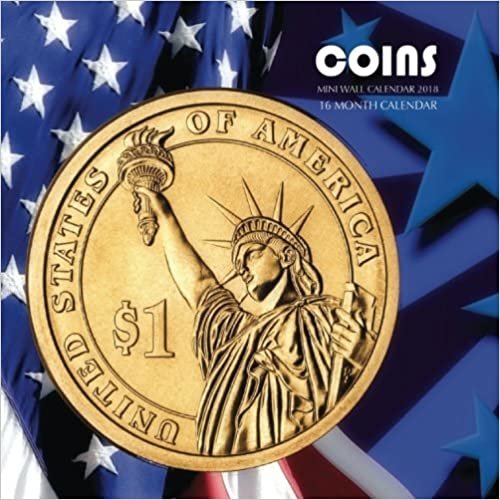 United States Coins Mini Wall Calendar 2018: 16 Month Calendar indir